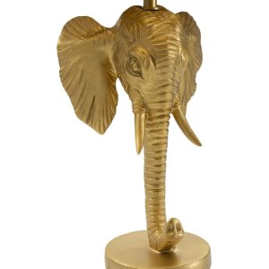 Stolní lampa Mauro Ferretti slon E27 Ø 32x59 cm zlatá černá