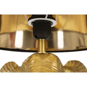 Stolní lampa Mauro Ferretti slon E27 Ø 32x59 cm zlatá černá