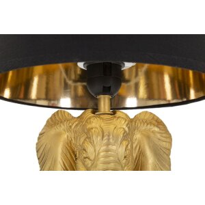 Stolní lampa Mauro Ferretti slon E27 Ø 25x43 cm zlatá černá