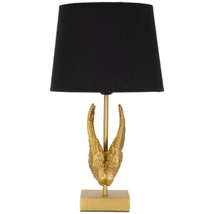 Mauro Ferretti stolní lampa křídlo E27 Ø 25x45 cm zlatá černá