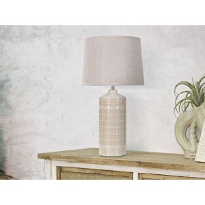 Mauro Ferretti stolní lampa Schaubilder E27 Ø 30x55 cm krémová