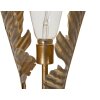 Mauro Ferretti stolní lampa palma E27 Ø 26x65 cm zlatá