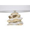 Stolní lampa Mauro Ferretti Glam-Weltraum E27 Ø 33x53 cm bílé zlato