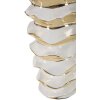 Stolní lampa Mauro Ferretti Glam-Weltraum E27 Ø 33x53 cm bílé zlato