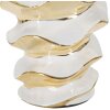 Stolní lampa Mauro Ferretti Glam-Weltraum E27 Ø 33x53 cm bílé zlato