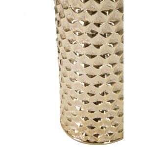 Stolní lampa Mauro Ferretti Glam Gold E27 Ø 30x47,5 cm zlatá bílá