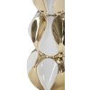 Stolní lampa Mauro Ferretti Glam Balls E27 Ø 28x46 cm bílé zlato
