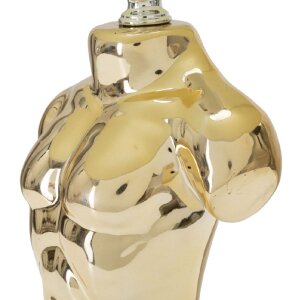 Stolní lampa Mauro Ferretti Glam man E27 25x42,5 cm zlatá