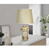Stolní lampa Mauro Ferretti Glam man E27 25x42,5 cm zlatá