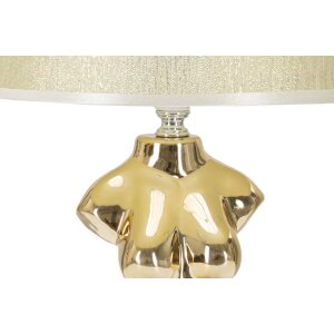 Stolní lampa Mauro Ferretti Glam Frau E27 Ø 25x39,5 cm zlatá