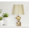 Stolní lampa Mauro Ferretti Glam Frau E27 Ø 25x39,5 cm zlatá