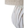 Mauro Ferretti stolní lampa Honduras E27 Ø 35x48 cm bílá omytá