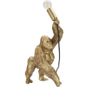 Mauro Ferretti Gorilla stolní lampa E14 22,5x16x40 cm zlatá