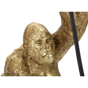 Mauro Ferretti Gorilla stolní lampa E14 22,5x16x40 cm zlatá