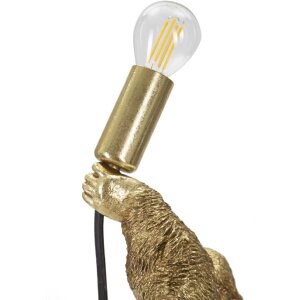 Mauro Ferretti Gorilla stolní lampa E14 22,5x16x40 cm zlatá
