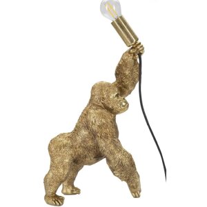 Mauro Ferretti Gorilla stolní lampa E14 22,5x16x40 cm zlatá