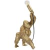 Mauro Ferretti Gorilla stolní lampa E14 22,5x16x40 cm zlatá