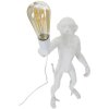 Stolní lampa Mauro Ferretti opice E27 Ø 26x34x55 cm bílá