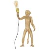 Mauro Ferretti stolní lampa opice E27 Ø 26x34x55 cm zlatá