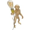 Mauro Ferretti stolní lampa opice E27 Ø 26x34x55 cm zlatá