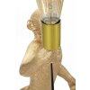 Mauro Ferretti stolní lampa opice E27 Ø 26x34x55 cm zlatá