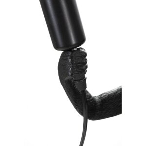 Stolní lampa Mauro Ferretti Opice E27 Ø 26x34x55 cm černá