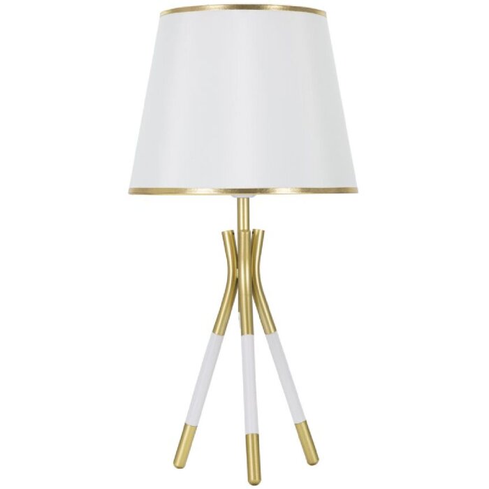Stolní lampa Mauro Ferretti Triply E27 Ø 28x57 cm zlatá bílá