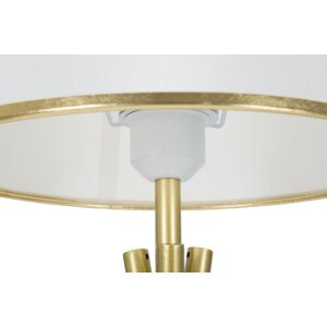 Stolní lampa Mauro Ferretti Triply E27 Ø 28x57 cm zlatá bílá