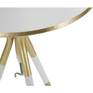 Stolní lampa Mauro Ferretti Triply E27 Ø 28x57 cm zlatá bílá