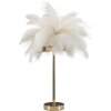 Mauro Ferretti stolní lampa palma 2 světla E14 Ø 40x55 cm bílé zlato