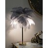 Mauro Ferretti stolní lampa palma 2 světla E14 Ø 55x60 cm šedozlatá
