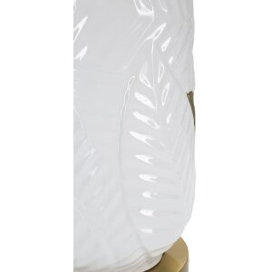 Mauro Ferretti stolní lampa keramická E27 Ø 40x70 cm zlatá bílá