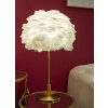 Mauro Ferretti stolní lampa kulová pružina E27 Ø 30x50 cm zlatá bílá