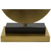 Stolní lampa Mauro Ferretti Coin E270 Ø 30x53 cm zlatá bílá
