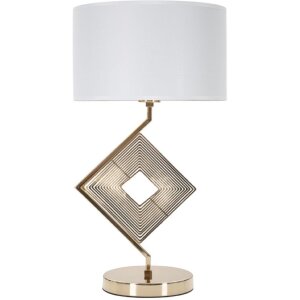 Mauro Ferretti Move stolní lampa E27 Ø 30x56 cm zlatá bílá