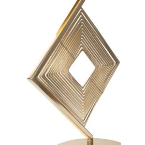 Mauro Ferretti Move stolní lampa E27 Ø 30x56 cm zlatá bílá