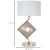 Mauro Ferretti Move stolní lampa E27 Ø 30x56 cm zlatá bílá