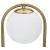 Stolní lampa Mauro Ferretti Glamy Arc E14 Ø 21x47 cm zlatá bílá
