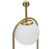 Stolní lampa Mauro Ferretti Glamy Arc E14 Ø 21x50 cm zlatá bílá
