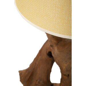 Stolní lampa Mauro Ferretti Tavolo E27 Ø 35x80 cm hnědá