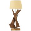 Stolní lampa Mauro Ferretti Tavolo E27 Ø 35x80 cm hnědá