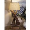Stolní lampa Mauro Ferretti Tavolo E27 Ø 35x80 cm hnědá