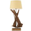 Stolní lampa Mauro Ferretti Tavolo E27 Ø 35x80 cm hnědá