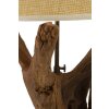 Stolní lampa Mauro Ferretti Tavolo E27 Ø 35x80 cm hnědá