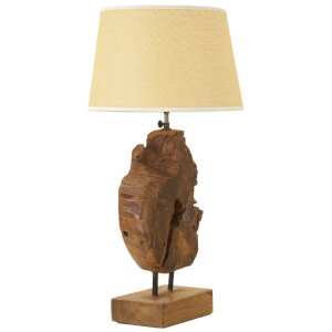 Stolní lampa Mauro Ferretti Kepala E27 Ø 35x69 cm hnědá