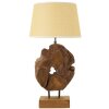 Stolní lampa Mauro Ferretti Kepala E27 Ø 35x69 cm hnědá