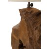 Stolní lampa Mauro Ferretti Kepala E27 Ø 35x69 cm hnědá