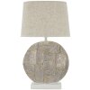 Stolní lampa Mauro Ferretti Eklipsen E27 Ø 38x64 cm zlatá bílá