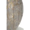 Stolní lampa Mauro Ferretti Eklipsen E27 Ø 38x64 cm zlatá bílá