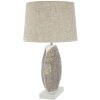 Stolní lampa Mauro Ferretti Eklipsen E27 Ø 38x64 cm zlatá bílá